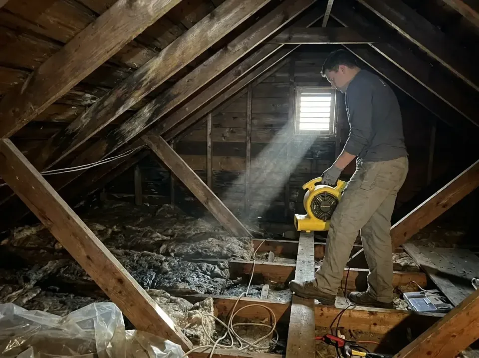 attic-water-damage-drying-proc-007 — frequently asked questions, Emergency Water Extraction & 24/7 Flood Response in Llano,…